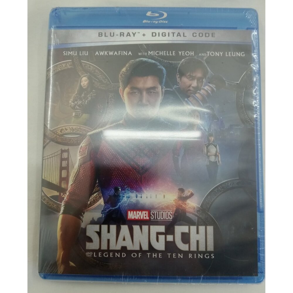 Shang-Chi Legend of Ten Rings Blu-ray Marvel Superhero NEW Sealed